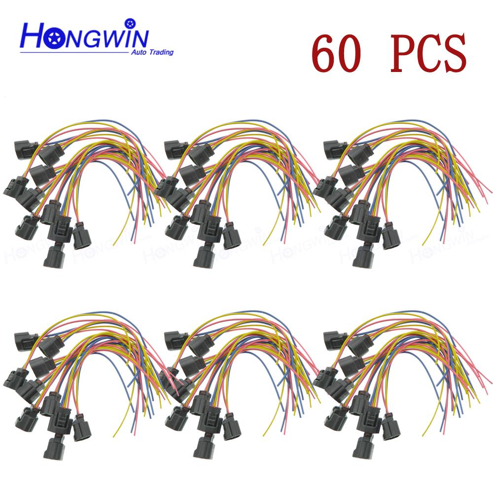 10/20/40/60 PCS Camshaft Position Sensor Plugs Connector Fit Hyundai Santa Fe/Sonata Kia Optima 2.4L 39310-38050 3931038050