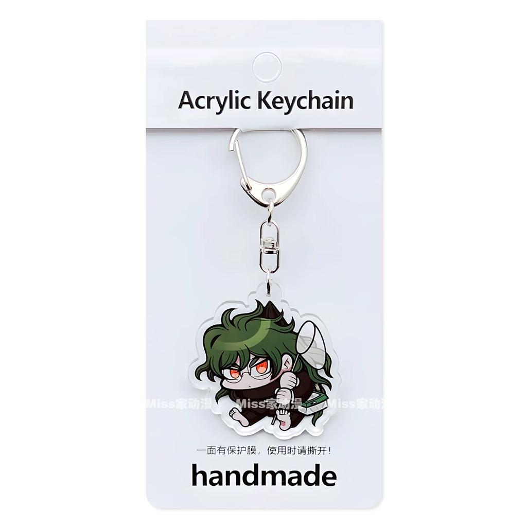 Danganronpa Akamatsu Kaede Saihara Shuichi Amami Rantaro Monokuma Acrylic Bag Pendant
