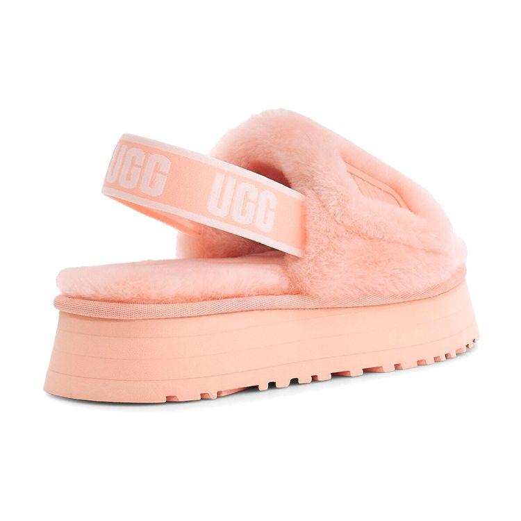 UGG Disco Sheepskin Comfortable Versatile Fashion Sandals Women Sandals Pink 1112258-PDS