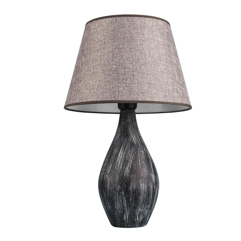 Seigle Handmade Seramik Abajur Gri