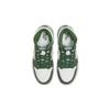 Детские кроссовки Air Jordan 1 Retro High OG GS Gorge Green Metallic-Silver White 575441-303