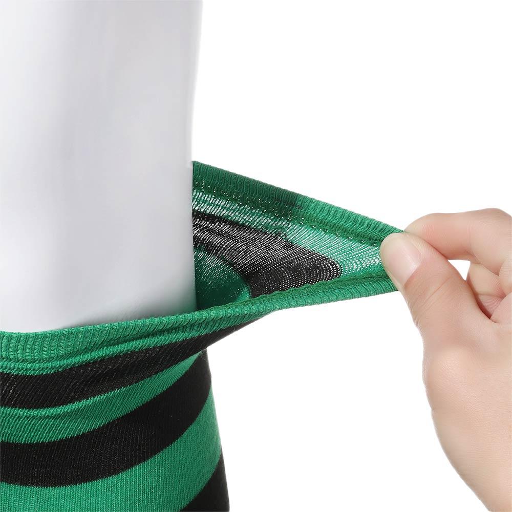 Повседневные Теплые Женские Полосатые Чулки Выше Колена Длинные Носки До Бедра