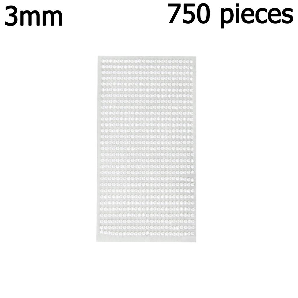 DIY Face Pearl Sticker Facial Decoration Pearl Paster Decorative Beads Patch Jewelry Making Materials Convenient Accessories
