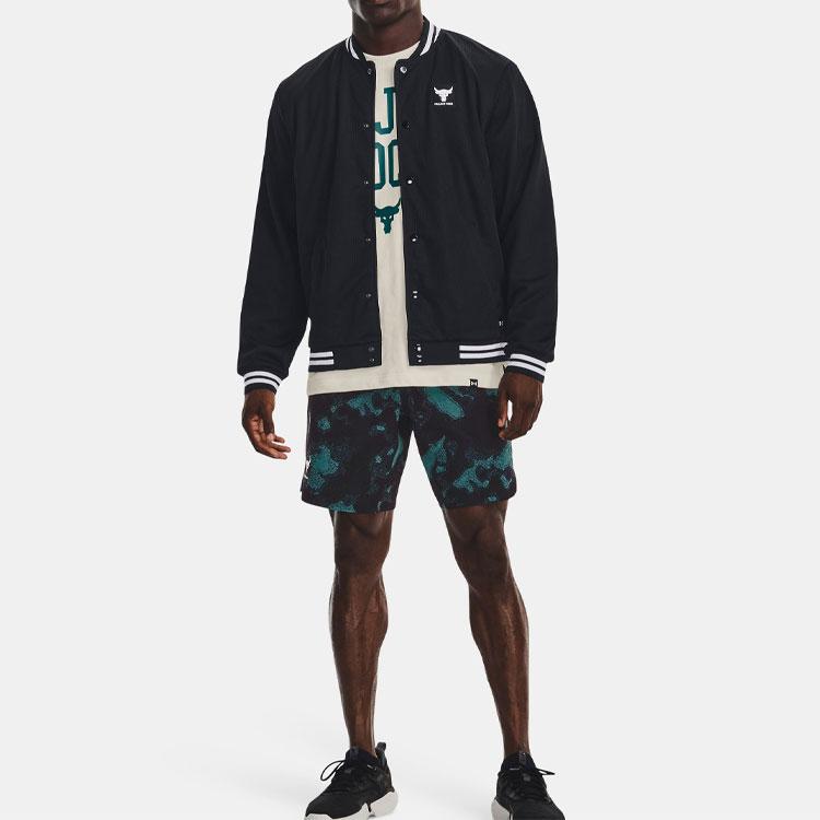 Under Armour Куртки Мужские Черный Круглый вырез Умеренный Другое 1377437-001