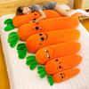 Removable Carrot Pillow Long Strip Pillow Sleeping On The Bed Doll Clamped Legs Rag Doll Super Soft Plush Toy Doll