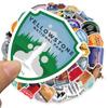 50pcs National Park Landscape Stickers Laptop Bicycle Guitar Skateboard Sticker DIY Graffiti Waterproof Decals