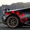 52 шт. сотовых автомобильных виниловых наклеек, большие и маленькие комбинированные шестиугольные наклейки, сделай сам, крутой стиль кузова автомобиля, украшение в открытом стиле