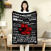 1PC The Vampire Diaries Patterned Flannel Blanket Suitable For All Seasons For Home Decor Warmth And Comfort Gifts Holiday Present