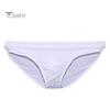 Men Briefs Low-rise Slim Fit High Elasticity Underwear Solid Color Ice Silk Transparent Panties Summer Ultra-thin Underwear