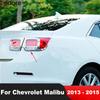 Хромированная накладка на задний фонарь для Chevrolet Malibu 2013 2014 2015, рамка заднего фонаря, аксессуары