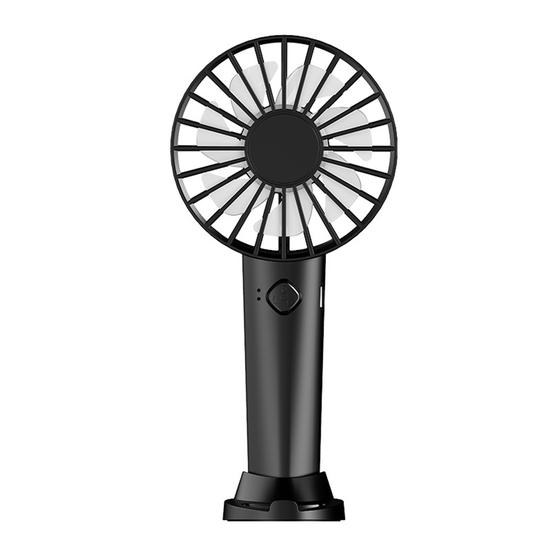 Mini Fan Portable Hand Held Fan Creative Small Fan with 3 Speeds Battery Operated Cooling