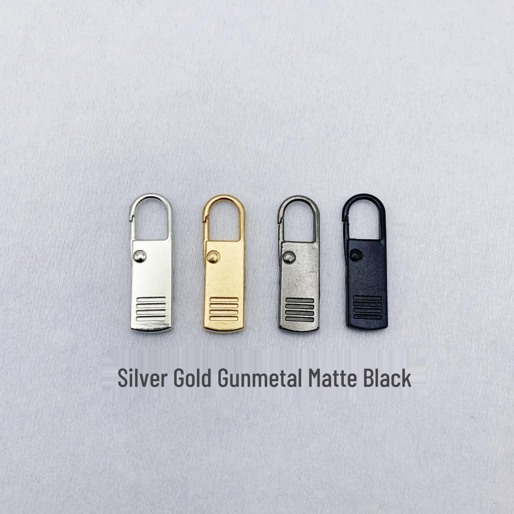 Tool-Free Alloy Zipper Pull Replacement for Handbags, Backpacks, Jackets, Clothes, and Shoes