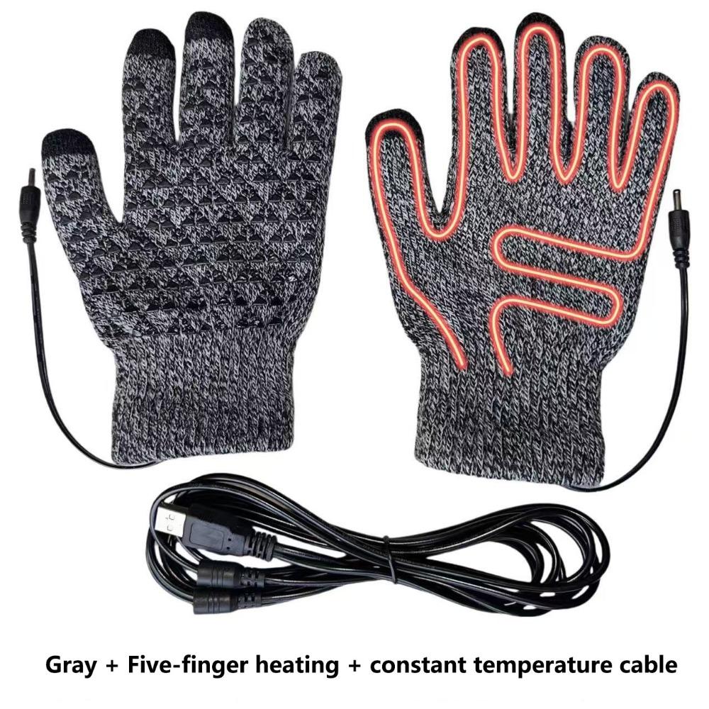 Thickened Electric Heating Gloves Touchscreen Hand Warming Gloves Touchscreen Gloves Winter