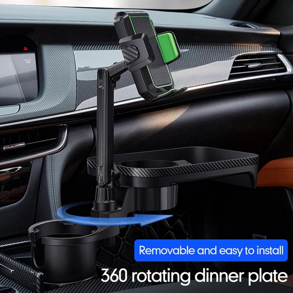 Adjustable Base Car Cup Holder 360° Rotation Car Cup Holder Expander  Car Organizer