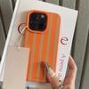 Pink Stripe Print Summer Phone Case For iPhone 16 15 14 13 17 Air Pro Max Plus 12 11 13 Pro XS XR Shockproof Soft Bumper Cover