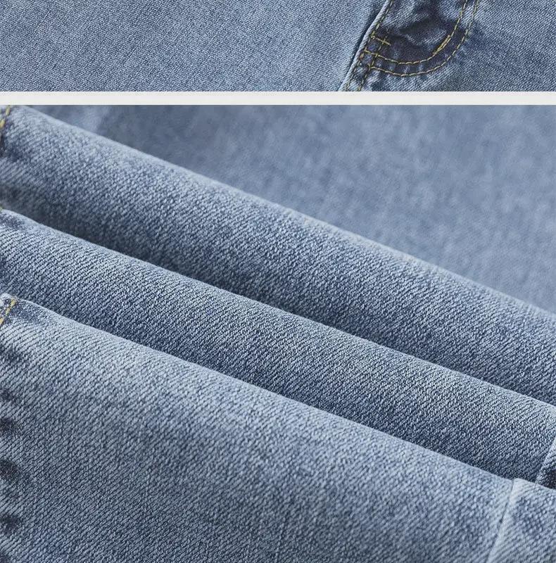 Женские узкие джинсы черного и серого цвета — шикарные, универсальные, стройнящие брюки-карандаш с девятью точками.