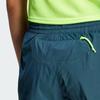 adidas Спортивные шорты 2-в-1 с логотипом Pure Color с эластичной резинкой на талии, женские штаны, темно-синие, HZ4481