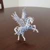 Chinese Style Zodiac Horse Badge Pin Zinc Zinc Alloy Vintage Horse Brooch  Year of The Horse