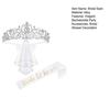 Набор аксессуаров для девичника: стразовая корона, лента «Невеста», фата, украшение для свадебного душа для вечеринки в ночь перед свадьбой