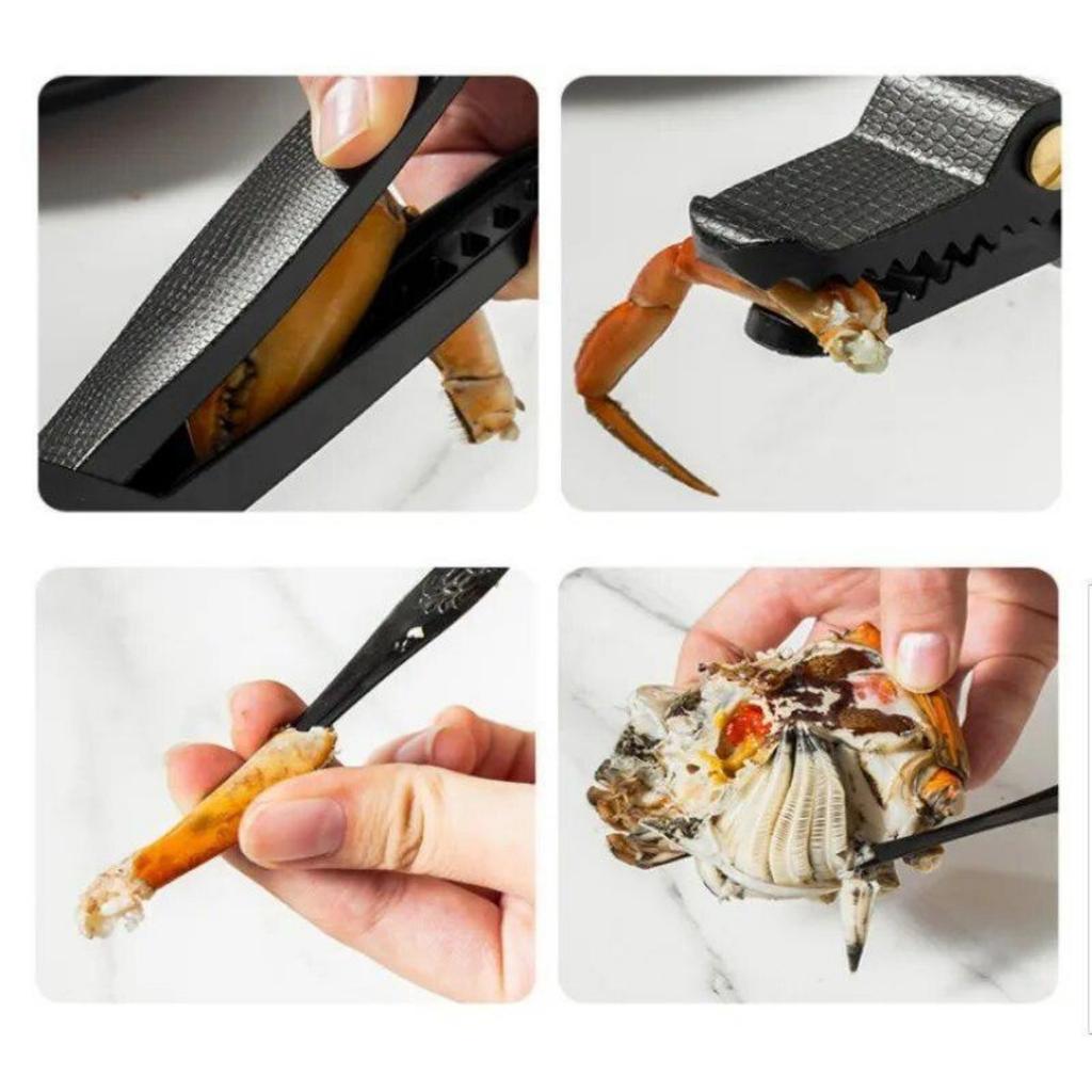Набор крекеров для крабов - Инструмент из цинкового сплава для открывания орехов и моллюсков с пинцетом для лобстеров, грецких орехов, для кухни