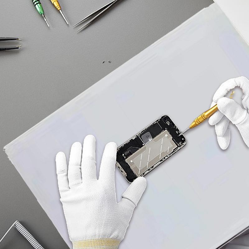 Силиконовая изоляционная прокладка для ремонта телефона, пайка, нагрев горячим воздухом, большой размер, термостойкая рабочая подкладка