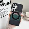 For Samsung Galaxy S26 Ultra 5G Case Ultra-thin Skin-Friendly Magnetic 360 Rotating Holder Shockproof Hard Back Case Accessories