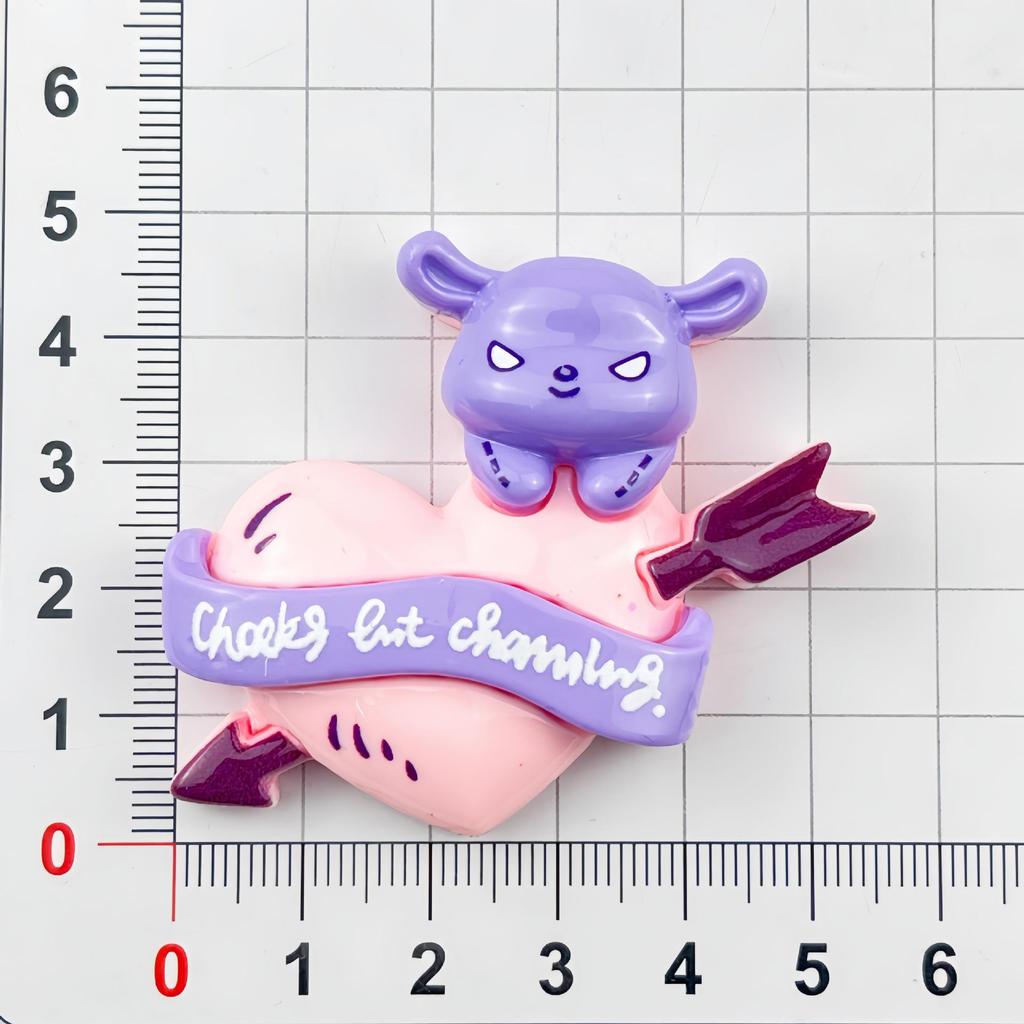 Фиолетовые DIY-аксессуары из смолы Mimi: Большие Карты, Чехол для Телефона, Заколка для Волос, Термо-брелок, Украшение.