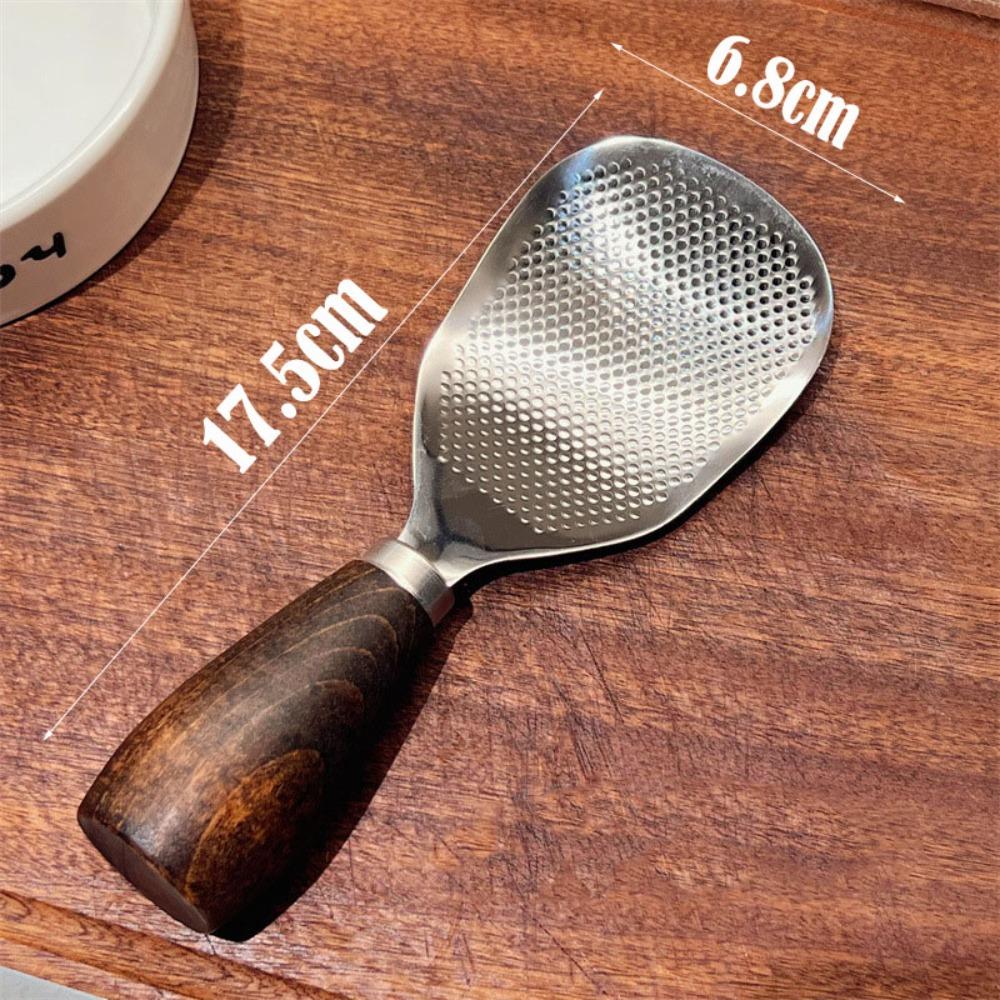 Comfortable Stainless Steel Non-stick Rice Spoon Household Thickened Rice Spoon Canteen Serving spoon