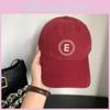 M Embroidered Letter Panel Baseball Hat Breathable Cotton Street Looks Style