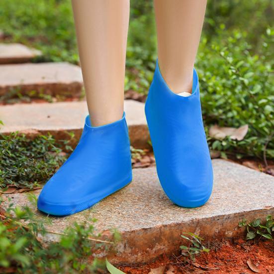 1 пара защитной обуви, сверхлегкие, прочные и удобные модные силиконовые водонепроницаемые бахилы, уличные дождевые сапоги