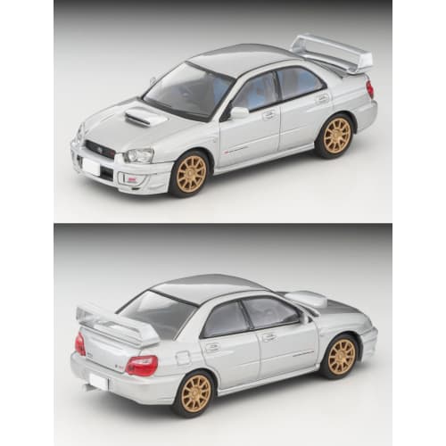 TOMYTEC Tomica Limited Vintage Neo 1/64 Scale LV-N336b Subaru Impreza WRX STi Silver 2003 Model (Finished) 334460