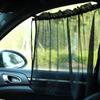Universal Car Sunshade Curtains Side Window Shades SUV Curtains Protection Repellent Mosquito Mesh Net Sunshade Sun Visor Covers
