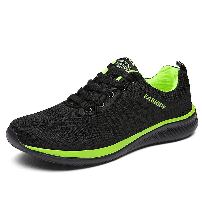 Fashion New Mesh Men Casual Shoes Lac-up Men Shoes Lightweight Comfortable Breathable Walking Sneakers Tenis Feminino Zapatos