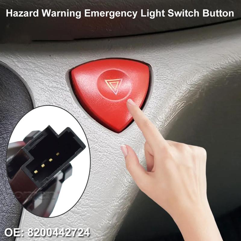 Кнопка переключателя аварийной сигнализации для OPEL Renault Trafic Espace Laguna /Vauxhall/Clio 2 8200442724 93856337 8200002441