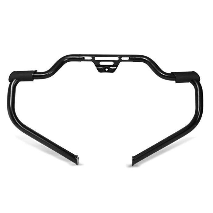 Pare carter + respose-pieds 32mm pour chopper / custombikes 18-25 FM5 Mustache noir