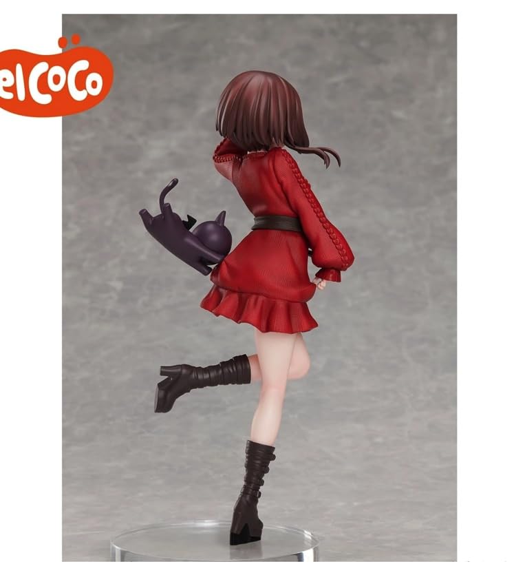 Фигурка Мегумин в масштабе 1/7 "KonoSuba": Божьего благословения в этом прекрасном мире!" 3 фигурки, примерно 21,5 см