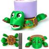 Fun Coaster Turtle Cup Pad 3d Printed Panicked Turtle Cup Mat Tea Coffee Mug Drinks Holder Tableware Decorative Home Decor