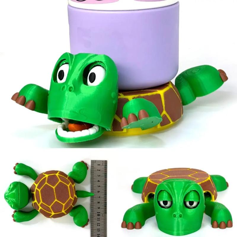 Fun Coaster Turtle Cup Pad 3d Printed Panicked Turtle Cup Mat Tea Coffee Mug Drinks Holder Tableware Decorative Home Decor