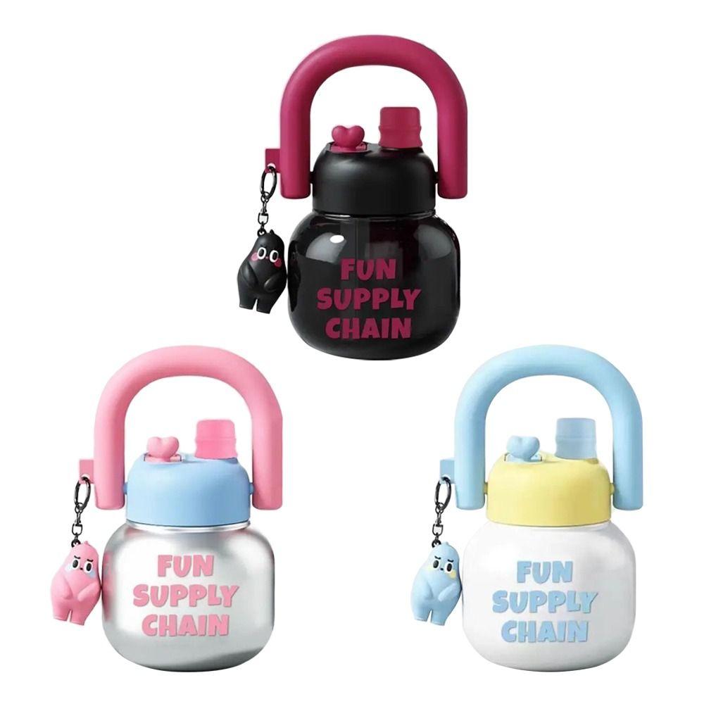 Кружка для сока и молока большой емкости 800 мл с подвеской, поильник, креативные бутылки для воды