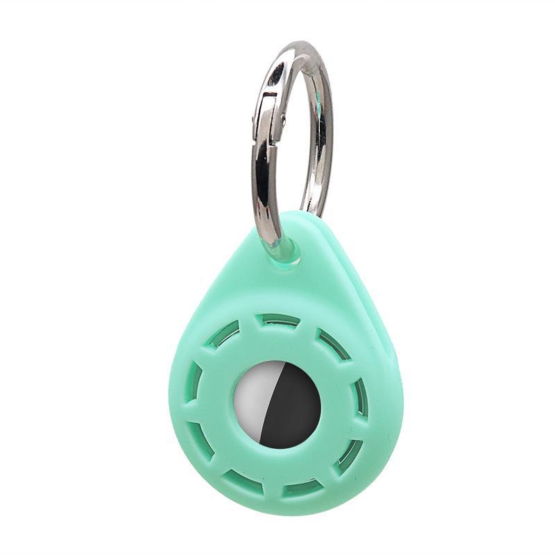 Waterdrop Multicolor Silicone AirTag Protective Cover with Hanging Buckle
