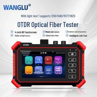 WANGLUMOT-50 Оптический рефлектометр (OTDR) Оптоволоконный тестер Вилка CN (адаптер в комплекте)