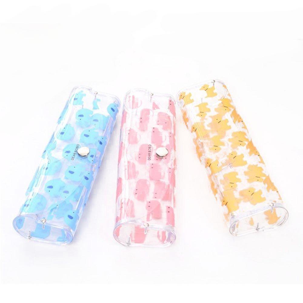 1PC Animal Accessoires Fruit Printed Clear Glasses Case Spectacle Storage Portable Carry Protection