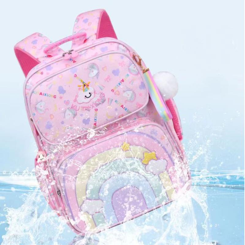 Водонепроницаемый новый многофункциональный милый школьный рюкзак большой вместимости для мальчиков и девочек, легкий рюкзак для учащихся начальной школы