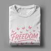 Hipster Freedom Charlie Kirk T-Shirts Men Crew Neck 100% Cotton T Shirt  Short Sleeve Tee Shirt Plus Size Clothes