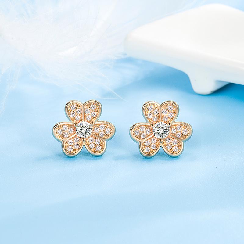 Lindon Women's Zircon Copper Alloy Earrings - Wedding Party Gift Pendant Earrings