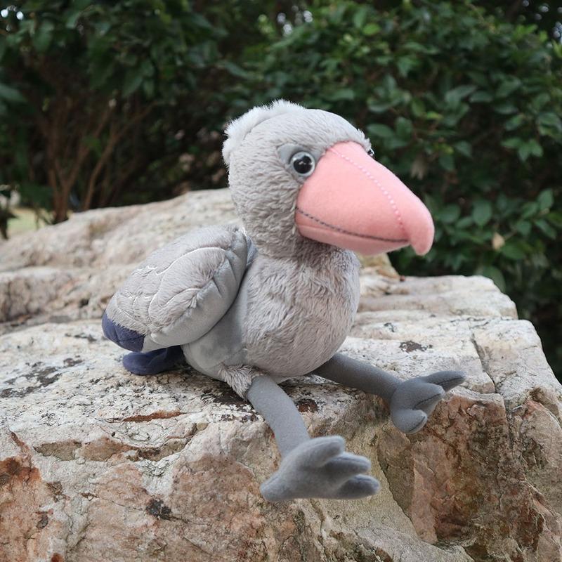 Мягкие мини-китоклювы, мягкие игрушки в виде животных, настоящие, как аист с китовой головой, плюшевая игрушка, болотная птица, плюшевые куклы, подарки