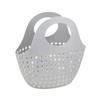 Plastic Bath Basket Handheld Shower Basket Portable Laundry Basket  Bathroom