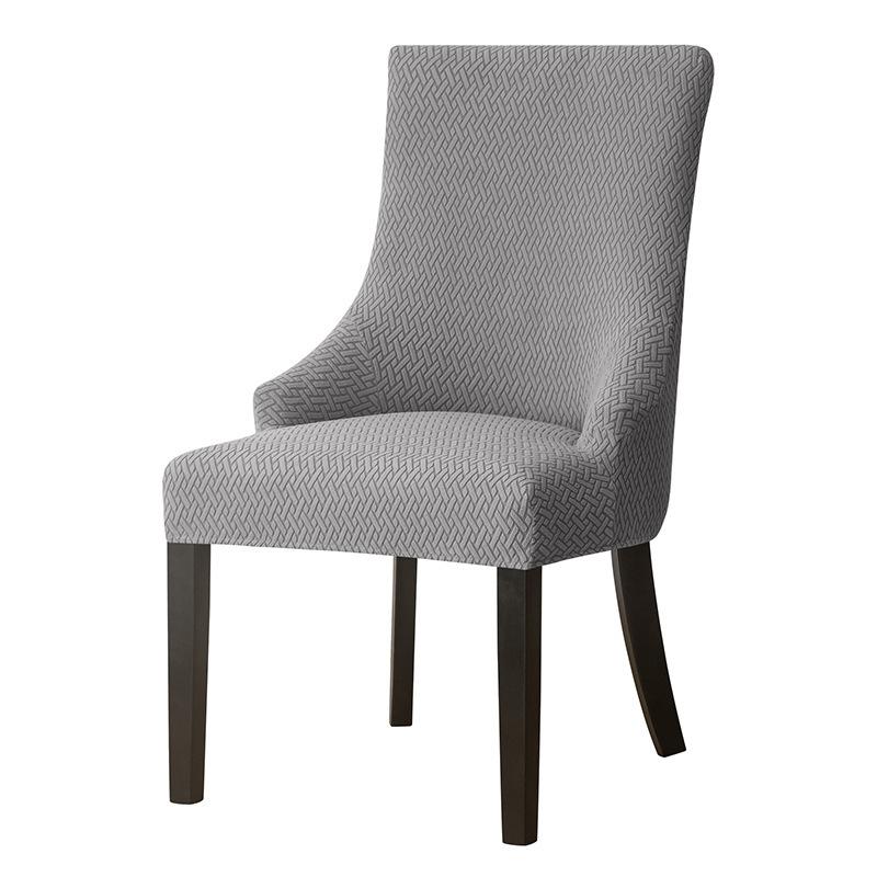 Эластичный жаккардовый Т-образный чехол для европейского мягкого кресла, чехол для кресла для отдыха, для дома, отеля, обеденного кресла, чехол для небольшого кресла