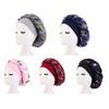 Wide Brim Nightcap Headband for Butterfly Print Satin Hair Bonnet Chemotherapy Hat Haircare Turban Hat for Women Men