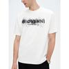 Мужская летняя антибактериальная футболка GIOVANNI VALENTINO с принтом букв